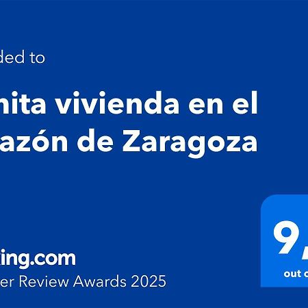 Bonita vivienda en el corazón de Zaragoza Exterior foto